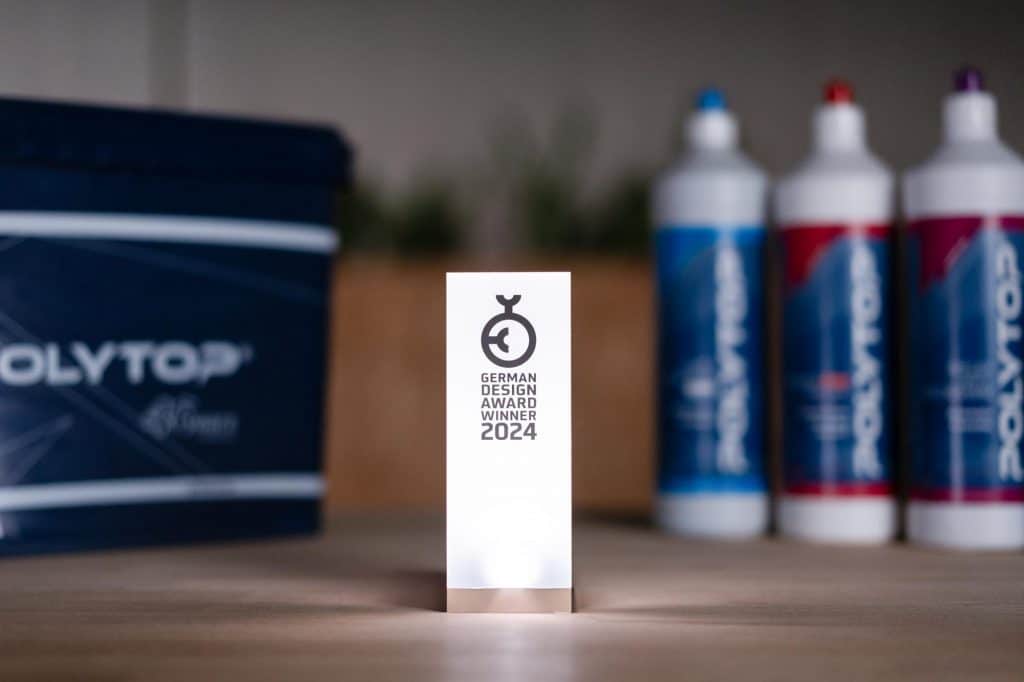 POLYTOP - Gewinner des German Design Awards 2024 - Für das Rebranding der Marke